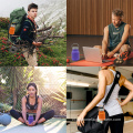 Cốc nước di động Sports silicone gấp cốc nước